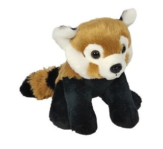 Obrázek z Panda červená sedící plyš 14cm 